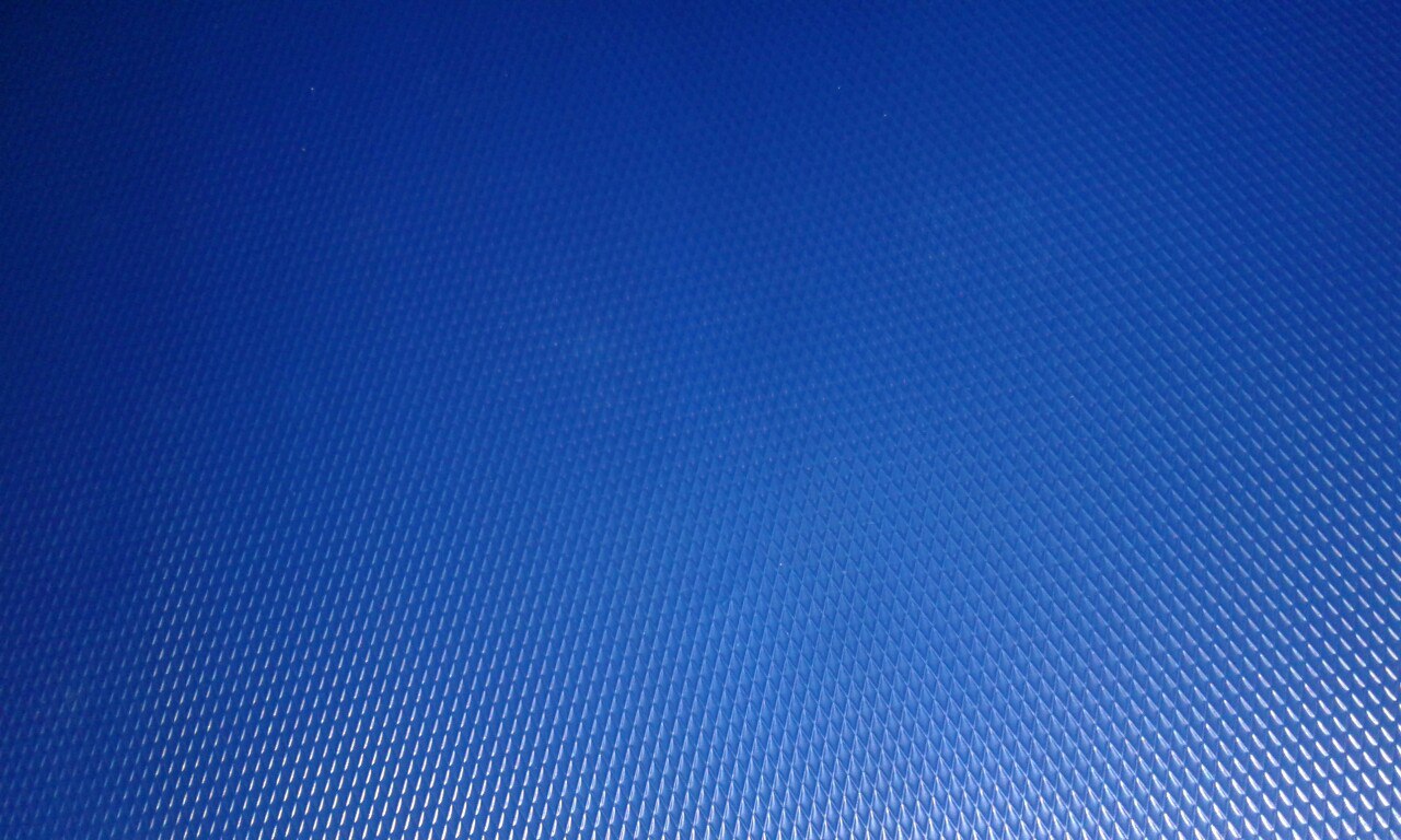 Пленка ребристая ПВХ синяя